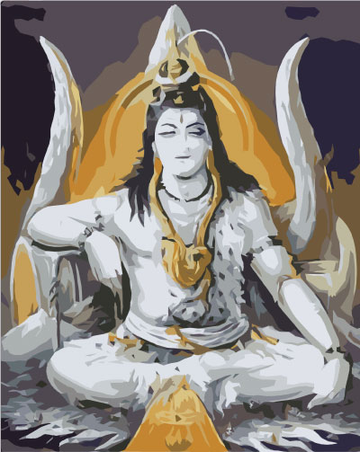 Shiva as Pasupathi